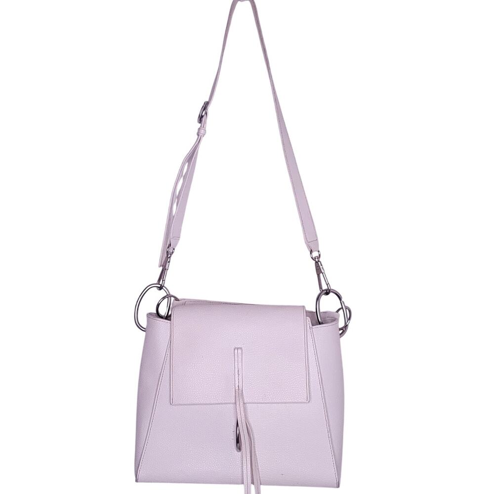 3.1 Lim Philip Lim White Leigh Top Handle Leather Satchel  (White) - Picture 3 of 10